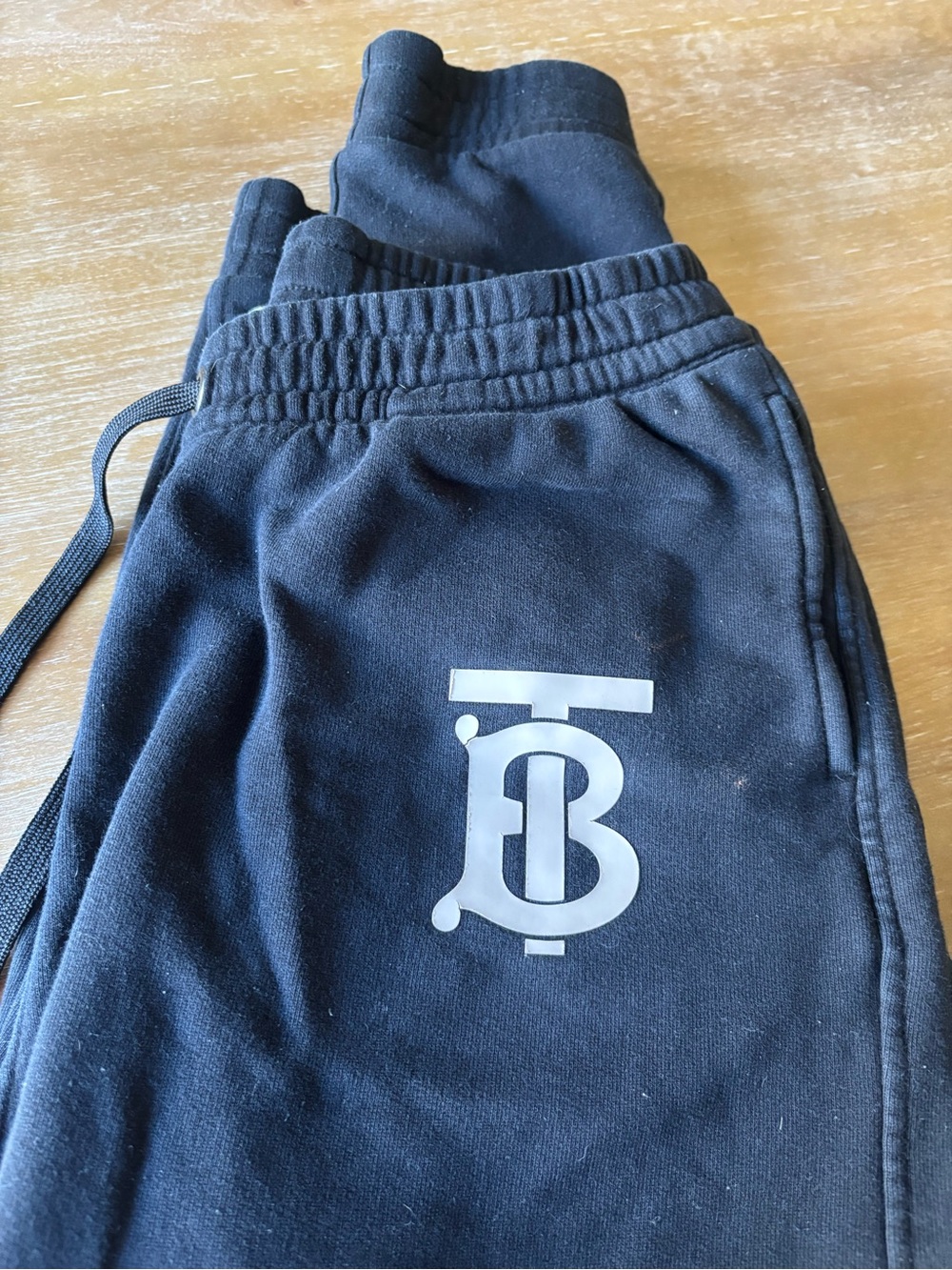 Burberry Logo Sweatpants with Monogram